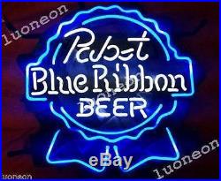 Brand New In Box! Pabst Blue Ribbon PBR LED Opti Neon Logo Beer Sign 15x15”