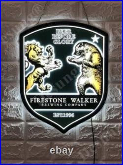 17 Firestone Walker Brewing Beer LED Lighted Sign 3D Vivid Print Neon Beer Lamp
