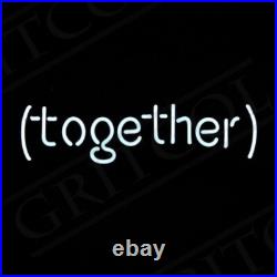 17 (Together) Acrylic Neon Sign Light Lamp Visual Beer Bar Glass Decor Pub JY