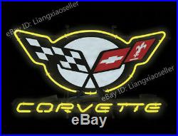 17X14 Corvette C5 CAR DEALER NEON SIGN BEER BAR business LIGHT