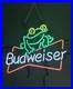 17x14-Frog-Bowtie-Beer-Neon-Light-Sign-Lamp-Glass-Collection-Bar-Pub-Party-01-uc