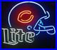 17x14-Helmet-Chicago-Bears-Neon-Sign-Light-Lamp-Real-Glass-Beer-Bar-Decor-LY-01-xtga