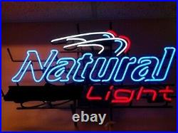 17x14 Natural Light Wave Bar Neon Sign Lamp Visual Beer Artwork Decor L241