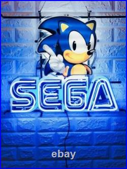 19 Inches Sega Arcade Video Game Room Real Neon Sign Beer Bar Light Home Decor