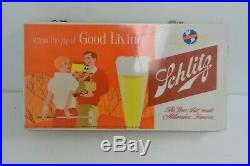 1960 Vintage Collectible Schlitz Beer Neon Light Bar Sign