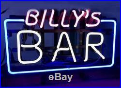 19LED NEON LIGHT SIGN CUSTOM NAME & TEXT BEER BAR HOMEParty Decor