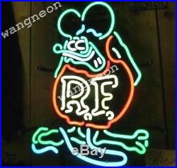 19X15 Inches GREEN RAT FINK RETRO RF Neon Sign Beer Bar Pub Light FREE SHIPPING
