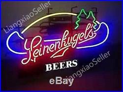 19X15 Leinenkugels Real Neon Sign Beer Bar Light Artwork Man Cave FREE SHIP