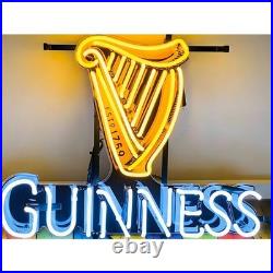 20x16 Harp Beer Bar Pub Neon Sign Lamp Light With HD Vivid Printing