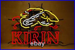 20x16 Kirin Beer Neon Sign Lamp Light Visual Bar Decor Collection Pub L1056