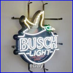 24 Busch Light Beer Neon Sign For Home Pub Club Restaurant Home Wall Decor