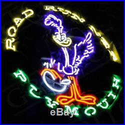 24X24 Huge New ROAD RUNNER PLYMOUTH SUPER BIRD Beer Bar Neon Sign Light
