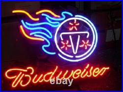 24x20 Tennessee Titans Beer Neon Sign Lamp Light Bar Real Glass Artwork Gift