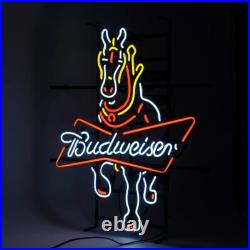 24x20Bud Horse Neon Sign Light Beer Bar Pub Wall Decor Handmade Visual Artwork 24x20Bud Horse Neon Sign Light Beer Bar Pub Wall Decor Handmade Visual Artwork