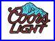 28-x-22-COORS-LIGHT-BEER-Blue-Mountains-NEON-LED-Sign-MANCAVE-BAR-GARAGE-01-ici