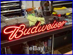 30 Long Budweiser Bud Light Led Beer Sign