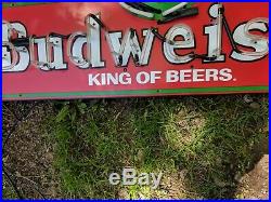 Anheuser Busch King of Beers Neon Light Eagle Beer Bar Sign