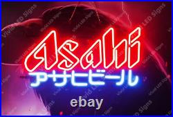 Asahi Beer Japanese Super Dry 32 Vivid LED Neon Sign Light Lamp With Dimmer