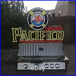 Awesome Extra Large Pacifico Cerveza LED Neon Tech Lighted Beer Sign 39x26x3
