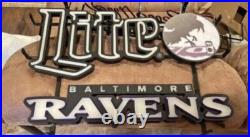 Baltimore Ravens Beer Pilsner 24 Vivid LED Neon Sign Lamp Light With Dimmer VL Baltimore Ravens Beer Pilsner 24 Vivid LED Neon Sign Lamp Light With Dimmer VL