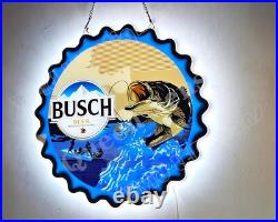 Bass Fish Brewed For Fishing Beer Bottle Cap 16 Vivid LED Neon Sign Light Decor Bass Fish Brewed For Fishing Beer Bottle Cap 16 Vivid LED Neon Sign Light Decor