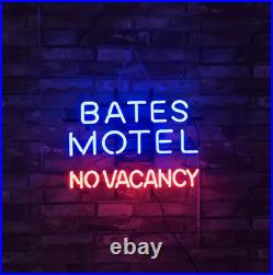 Bates Motel No Vacancy Neon Sign 17x14 Lamp Light Bar Beer Nightlight Gift EY