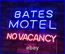 Bates Motel No Vacancy Neon Sign 17x14 Lamp Light Bar Beer Nightlight Gift EY