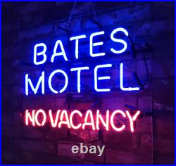 Bates Motel No Vacancy Neon Sign 17x14 Lamp Light Bar Beer Nightlight Gift EY