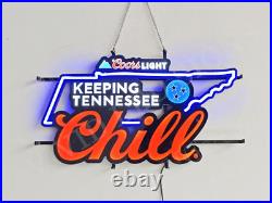 Beer Mountain Keeping Tennessee Chill Vivid LED Neon Sign Light Lamp With Dimmer Beer Mountain Keeping Tennessee Chill Vivid LED Neon Sign Light Lamp With Dimmer
