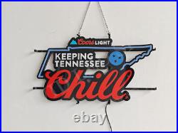 Beer Mountain Keeping Tennessee Chill Vivid LED Neon Sign Light Lamp With Dimmer Beer Mountain Keeping Tennessee Chill Vivid LED Neon Sign Light Lamp With Dimmer