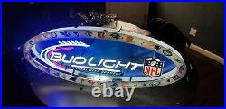 Bud Light NFL All Teams beer Neon SIGN 15x36 AUTHENTIC NEW