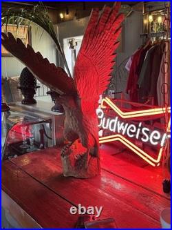 Budweiser Neon Bar Sign Beer Breweriana Collectible Lighted Wall Decor Sign