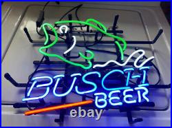 Busch Beer Neon Sign For Home Bar Pub Club Restaurant Home Decor Gift 20x16