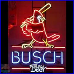 Busch Beer St Louis Cardinals Neon Sign 17x14 From USA