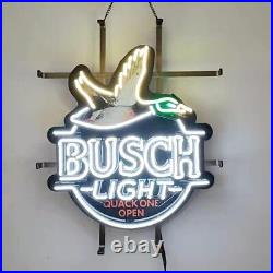 Busch Light Beer 20x16 Neon Sign For Pub Club Light Lamp Home Wall Decor