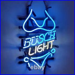 Busch Light Beer Neon Sign 19x15 For Home Bar Pub Club Restaurant Wall Decor