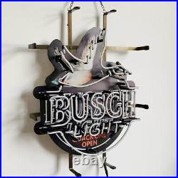 Busch Light Beer Neon Sign For Home Bar Pub Club Restaurant Home Wall Decor