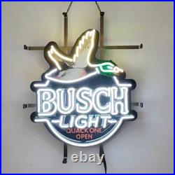 Busch Light Beer Neon Sign For Pub Club Light Lamp Home Wall Decor Gift 19x15