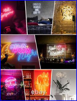 Buschs Light Neon Sign Beer Bar Pub Wall Decor HD Printing Artwork Gift 20x16