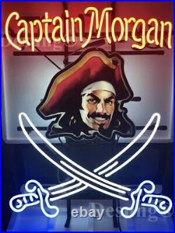 Captain Morgan Logo 24x20 Neon Sign Lamp Light Nightlight Bar Beer Decor EY Captain Morgan Logo 24x20 Neon Sign Lamp Light Nightlight Bar Beer Decor EY