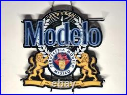 Cerveza Modelo 1925 Griffins Beer Mexico Vivid LED Neon Sign Light With Dimmer