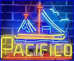 Cerveza Pacifico Sailboat Beer Acrylic 20x16 Neon Light Sign Lamp Bar Decor
