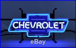Chevrolet Bowtie Neon Sign GM Chevy Parts Camaro Corvette Dealership