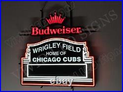 Chicago Cubs 2016 Champions Beer 24 Vivid LED Neon Sign Light Lamp Dimmer VL