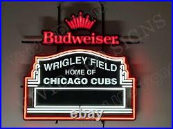 Chicago Cubs 2016 Champions Beer 24 Vivid LED Neon Sign Light Lamp Dimmer VL