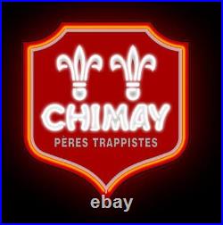 Chimay Beer Logo 20x16 Neon Lamp Light Sign With HD Vivid Printing