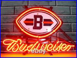 Cleveland Browns Dawg Pound Beer 20x16 Neon Lamp Light Sign Bar Pub Wall Decor