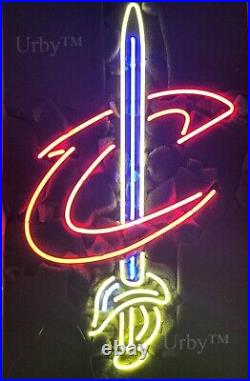 Cleveland Cavilers 20x16 Neon Sign Bar Lamp Beer Light Night Party