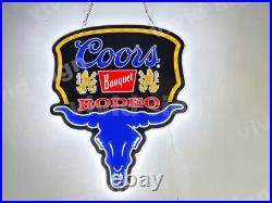 Coors Light Beer Cowboy Rodeo Bull Rider Boot 16 Vivid LED Sign Neon Lamp Bar Coors Light Beer Cowboy Rodeo Bull Rider Boot 16 Vivid LED Sign Neon Lamp Bar