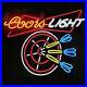 Coors-Light-Beer-Dart-Darts-17x14-Neon-Light-Sign-Lamp-Game-Room-Glass-Decor-01-qo